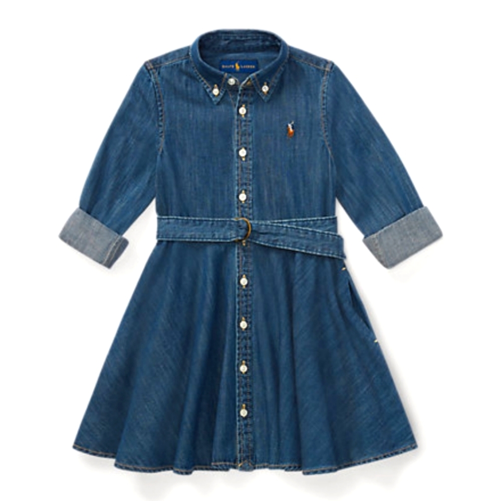 Like New Ralph Lauren Denim Dress (Girl)